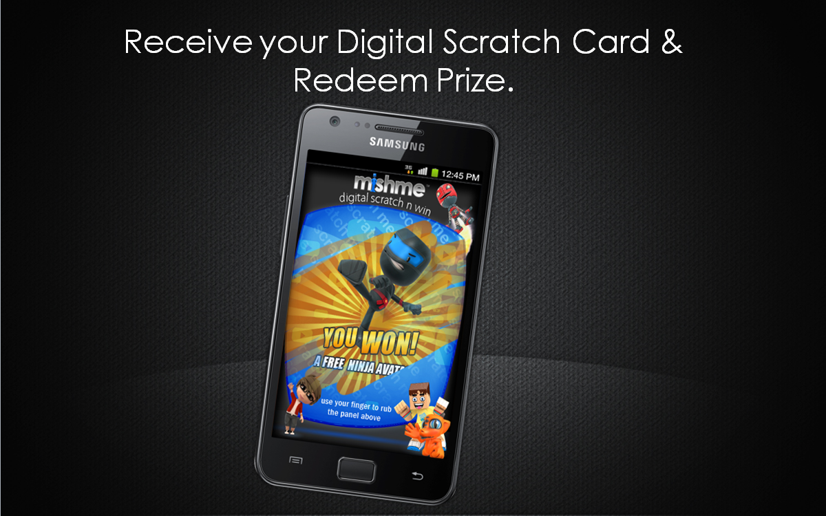 Digital Scratch Card